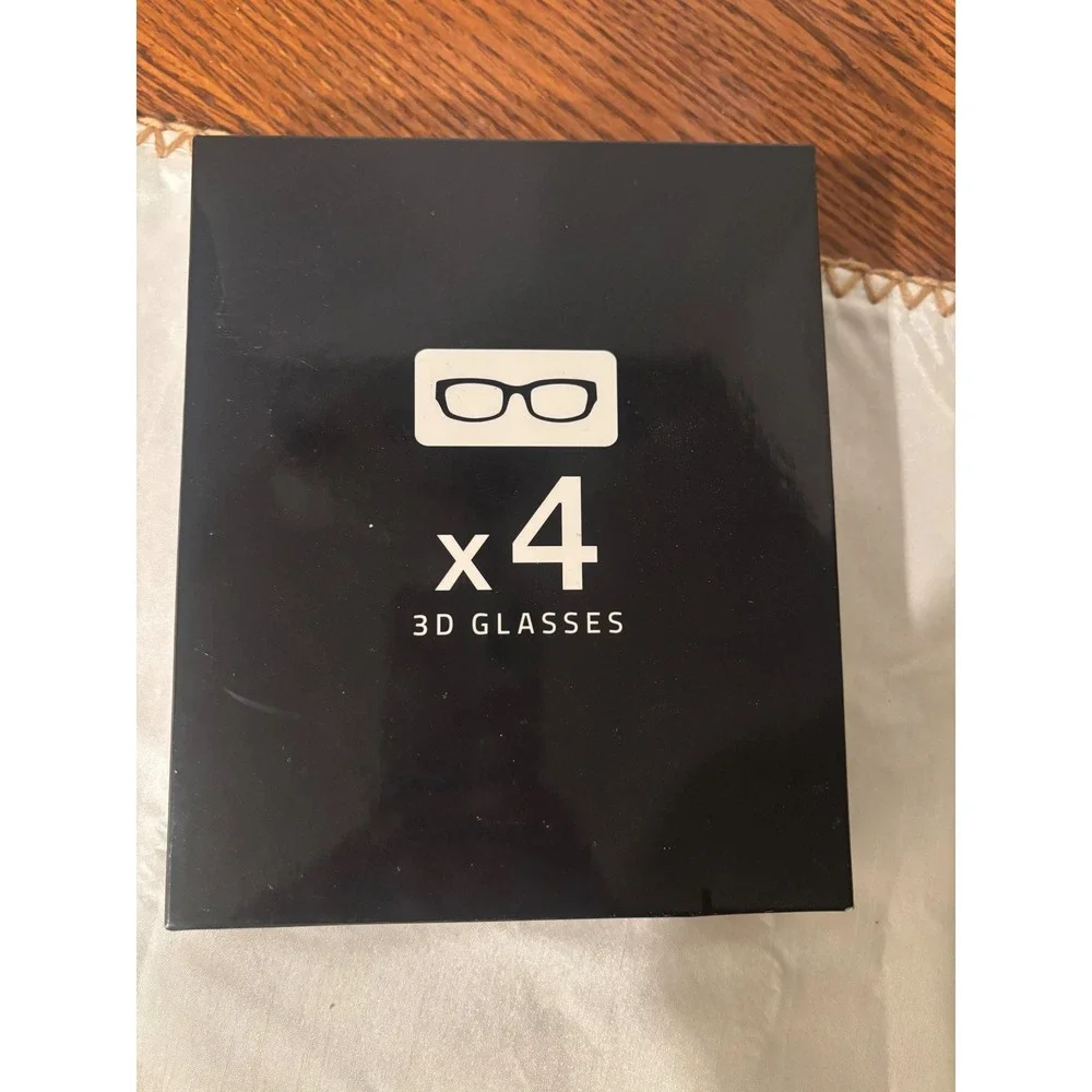 Samsung SSG-5100GB Active 3D Glasses 4-Pack Set for 3D TVs Black New